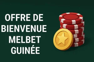 Dépôts et retraits Melbet Guinée